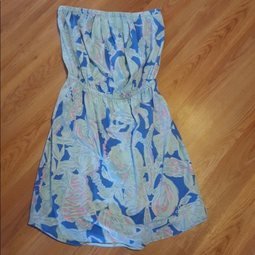 Lily Pultzer strapless dress
